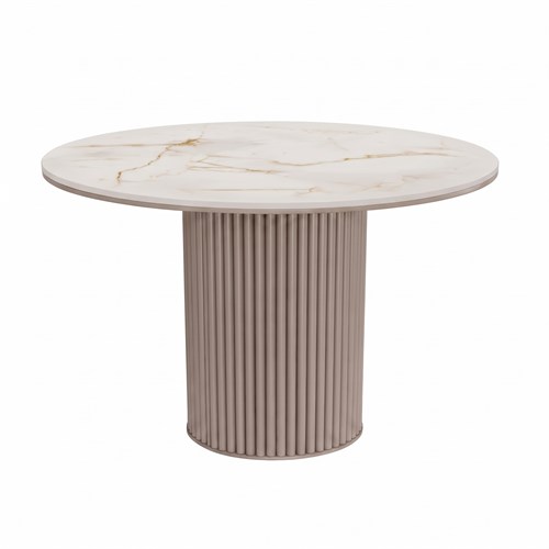 Стол DikLine AKRR120 Керамика Krater Perla 10129